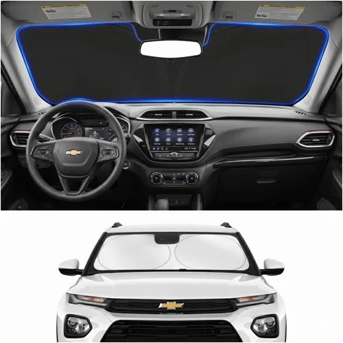 Vista 120 de Parasol para parabrisas para BMW X1 E84 2016-2024 2025, accesorios – Cubierta de parasol para parabrisas de ventana delantera, ajuste personalizado