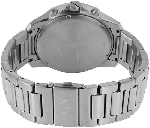 Vista 8 de Armani Exchange Reloj de vestir cronógrafo para hombre con correa de acero inoxidable o cuero
