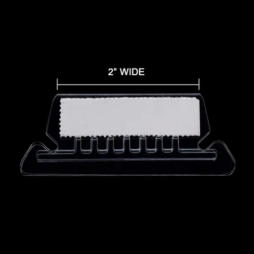 Vista 6 de Jovitec Pestañas para carpetas de archivos, 120 pestañas de plástico para colgar y 120 insertos para organizar e identificar archivos rápidos, fácil