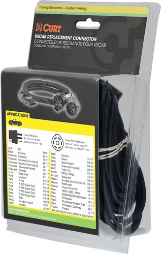 Vista 8 de Curt 55384 conector de cableado personalizable