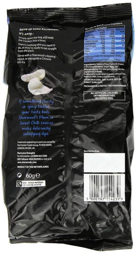 Vista 4 de Sharwoods Ready to Eat Prawn Crackers 60g