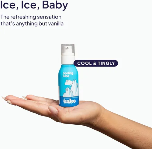 Vista 5 de Hello cake - Lubricante personal de calentamiento y enfriamiento – Lubricante de sensaciones a base de agua para una experiencia de hormigueo
