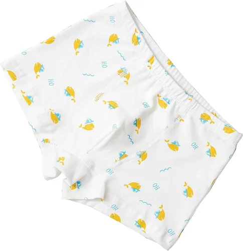 Vista 4 de Core Pretty Toddler Boxer Briefs Cotton Boys Underwear Kids Underpants Size 3-12Years (Pack of 5)