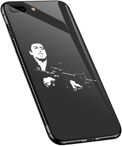 Vista 111 de Compatible con funda para iPhone 6 Plus/6s Plus,Bite Your Teeth Diseño de patrón asombroso, funda trasera dura de PC anti-arañazos y a prueba
