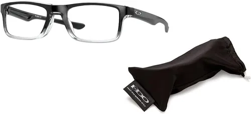 Vista 21 de Oakley Plank 2.0 OX8081 - Lentes rectangulares para hombre y mujer, kit de correa de accesorios, bolsa de microfibra