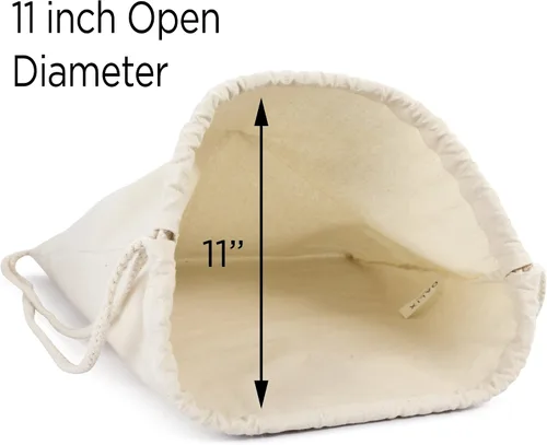 Vista 6 de DALIX Mochila de lona con cordón para gimnasio para hombre y mujer, paquete de 2, Natural, Viajar