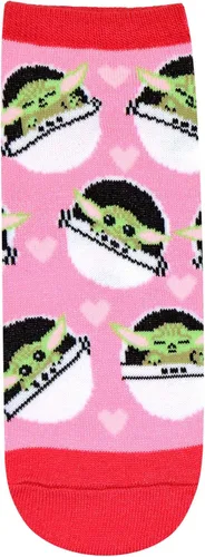 Vista 2 de STAR WARS Baby Yoda Cutest in the Galaxy JuniorsWomens 5 Pack Ankle Socks