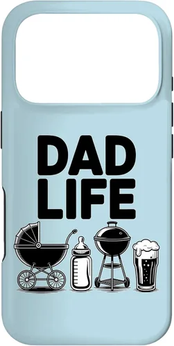 Vista 30 de Dad Life Beer Stroller Bottle Grill Adorable Father Case for iPhone 16