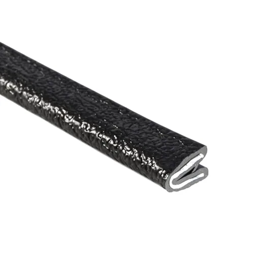 Vista 13 de TRIM-LOK Borde de borde, se adapta a borde de 1/2 pulgada, longitud de pierna de 19/32 pulgadas, longitud de 25 pies, dedos de doble agarre, acabado