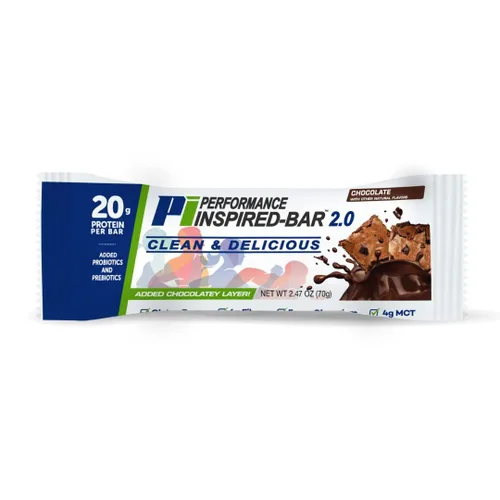 Vista 4 de Performance Inspired Nutrición - Caja mixta de 12 barras de proteína 2.0