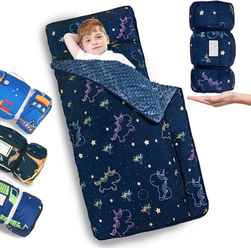 Vista 20 de Primlect - Tapete para siesta con almohada, saco de dormir extra grande grueso Beige