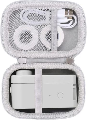 Vista 10 de khanka Estuche rígido de viaje compatible con la máquina etiquetadora MakeID, solo funda