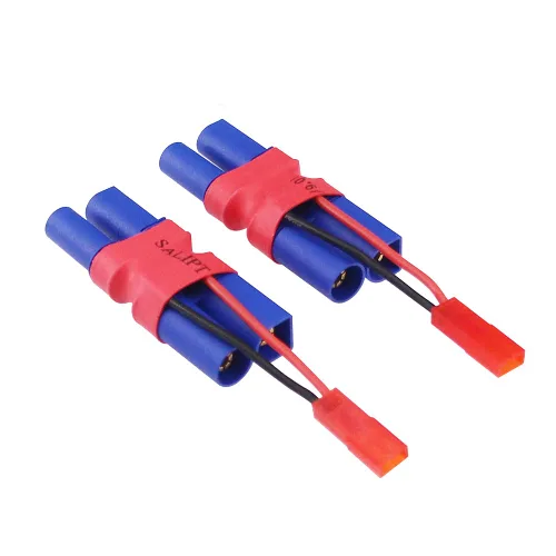 Vista 4 de 3 unids EC5 macho a hembra conector con JST hembra 20awg 2.0 in cable paralelo adaptador de corriente para cardán de cámara (B173-3)