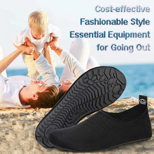 Vista 6 de YALOX Zapatos acuáticos para mujeres y hombres, para exteriores, natación, de secado rápido que dan la sensación de estar descalzo y , para surf