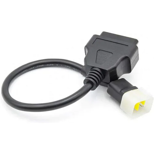 Vista 3 de AntiBreak Delphi Benelli 6pin 6pin Adaptador de motocicleta Motorrad Motor OBD2 conector compatible con Benelli OBD Obd2 escáner diagnóstico