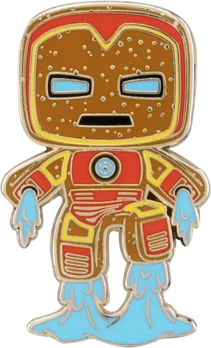 Vista 4 de Loungefly Marvel Gingerbread - Juego de 8 pines de Avengers exclusivo de Tienda multicolor MVPN0157