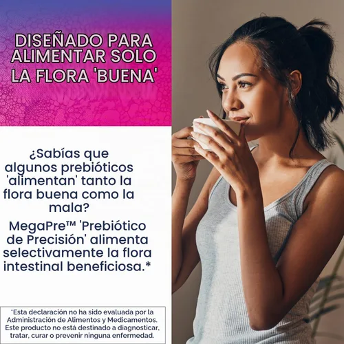 Vista 6 de Microbiome Labs MegaSporeBiotic (60 cápsulas) + MegaPre (180 cápsulas) Paquete de probióticos prebióticos – Probiótico a base de esporas