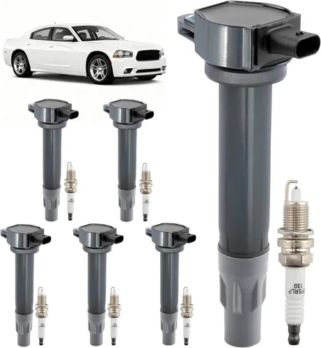 Vista 8 de UF648 Ignition Coil Packs & Spark Plugs, Fit for Dodge Grand Caravan/RAM