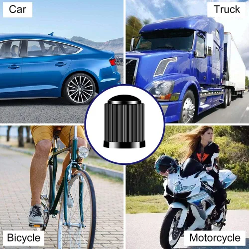 Vista 6 de 15 herramientas adaptadoras de válvula de neumático Presta para bicicleta, convertidor de válvula de neumático de bicicleta, válvula de cobre, tapa