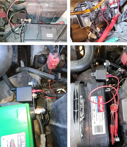 Vista 4 de Interruptor de Desconexión de Batería Remoto de Poste Lateral de 3/8", Interruptor de Corte de Batería de 12V para Automóvil, Camión, Casa Rodante