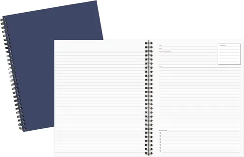 Vista 12 de Cambridge Cuaderno de negocios limitado, papel con rayas legales, 8-1/4 x 11 pulgadas, 80 hojas, cubierta flexible suave al tacto, encuadernado