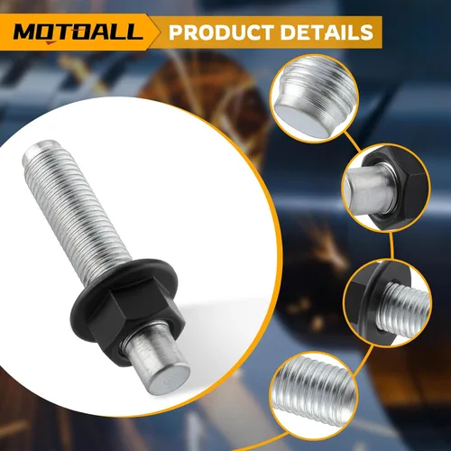 Vista 4 de MOTOALL Kit de tuercas y pernos de escape 902370029 compatible con Subaru Legacy Impreza Forester 800910550