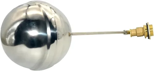 Vista 6 de VARMHUS Válvula de bola flotante de rosca macho de acero inoxidable 304, control automático de nivel de agua de latón para aplicaciones de tanque