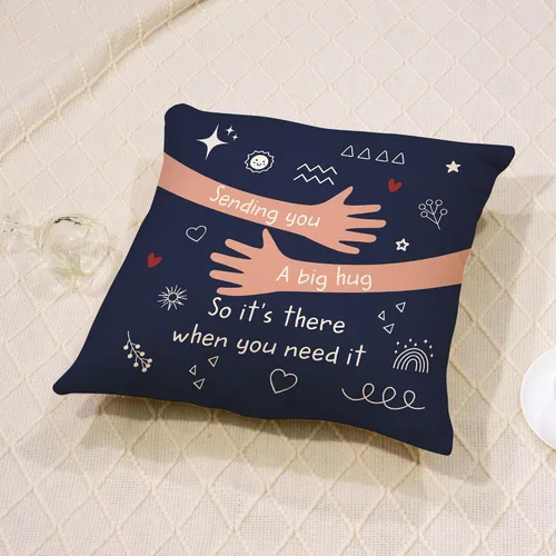 Vista 3 de Fundas de almohada decorativas de 18 x 18 pulgadas con ideas de regalos para familiares y amigos, regalos después de una cirugía, regalo