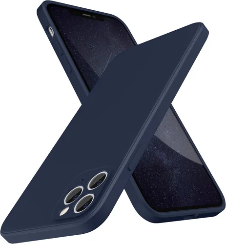 Vista 12 de SURPHY Funda de diseño para iPhone 11 Pro Max con protección para cámara, diseño de borde recto, silicona líquida delgada, piedra