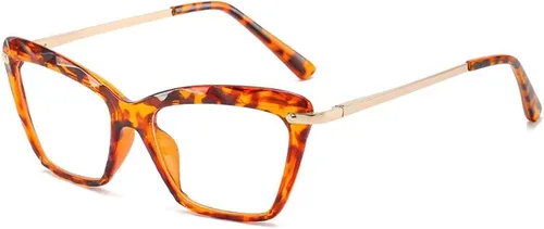 Vista 7 de Cat Eye Distance Glasses Womens Spring Hinge Nearsighted Myopia Glasses Negro/Bisagra de resorte