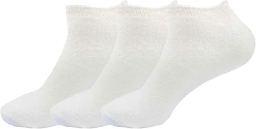 Vista 29 de BambooMN Calcetines de spa de nailon mullidos con infusión de aloe para mujer, color morado lavanda, 3 pares