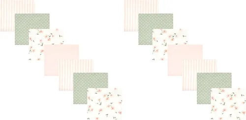 Vista 53 de Hudson Baby Unisex Baby Cotton Flannel Receiving Blankets Bundle, Neutral Woodland Pals, One Size (Pack of 2)