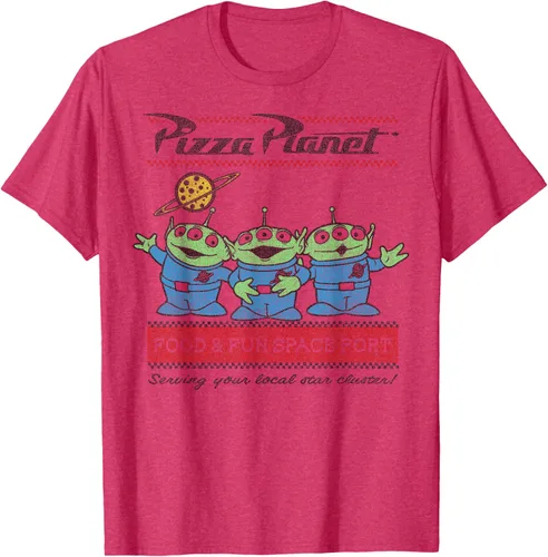Vista 17 de Disney Pixar Toy Story Pizza Planet Aliens Camiseta