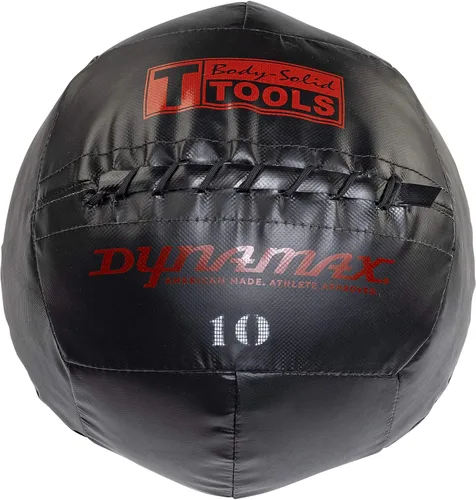Vista 9 de Body-Solid Tools Dynamax - Pelota medicinal suave de alta calidad, bolas de pared que no rebotan para entrenamiento de fuerza, entrenamiento