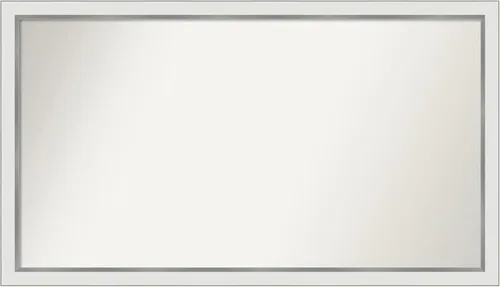 Vista 6 de Amanti Art Espejo personalizado, espejo de baño estrecho Alexandria White Wash, espejo de pared o espejo de tocador de baño sobre el fregadero