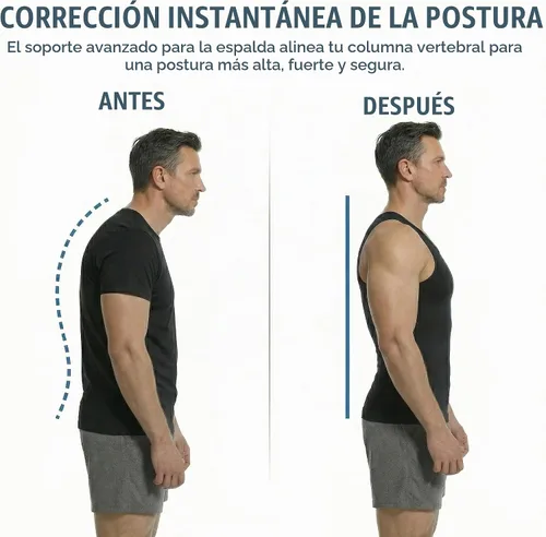 Vista 7 de Camiseta de compresión para hombre, chaleco sin costuras de 2 Pack negro