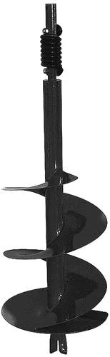 Vista 4 de GardenTrax - Broca en espiral para taladro de tierra, 2 x 36 pulgadas, excavadora de agujeros con taladro de 7/8 pulgadas