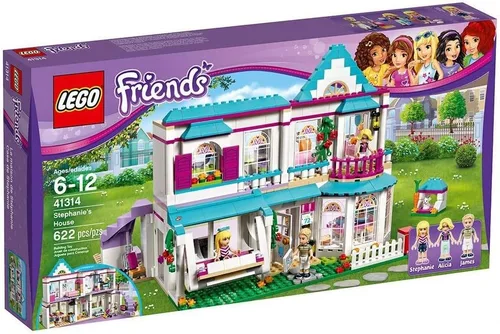 Vista 4 de LEGO Friends Casa de Stephanie 41314 juguete para niños de 8 años