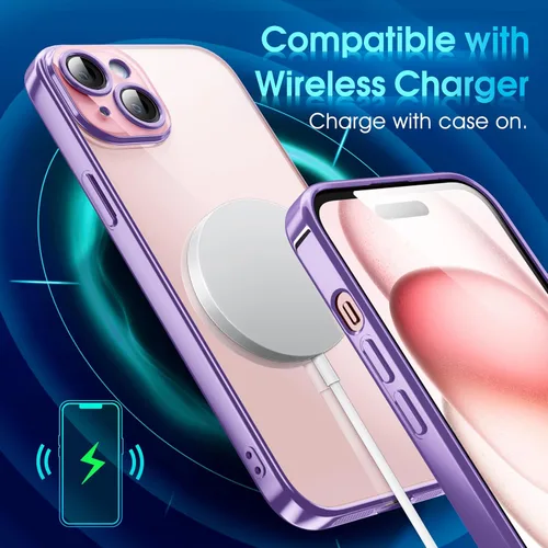 Vista 606 de Supdeal Funda cristalina transparente para iPhone 11, [No se amarillea] [Protección de la cámara] [Probado contra caídas de grado militar] Funda