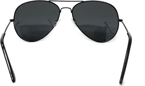 Vista 5 de WebDeals - Gafas de sol con marco de metal de aviador estilo clásico