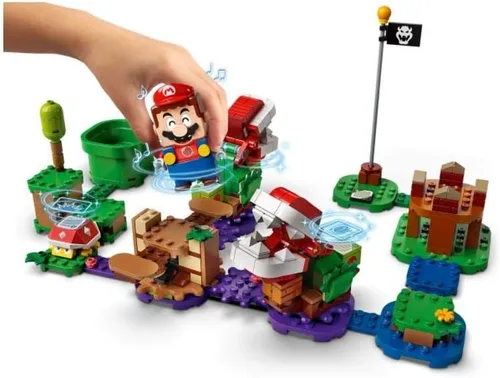 Vista 3 de Super Mario 71382 - Juego de expansión para desafiar la planta de piraña