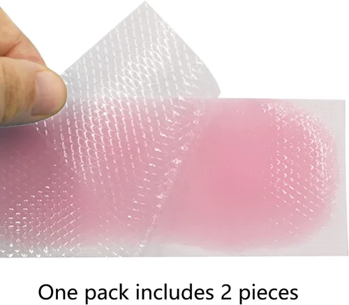 Vista 6 de 40 hojas de parches de gel refrescante para la fiebre, tiras refrescantes para la frente, láminas de gel refrescante para aliviar el dolor