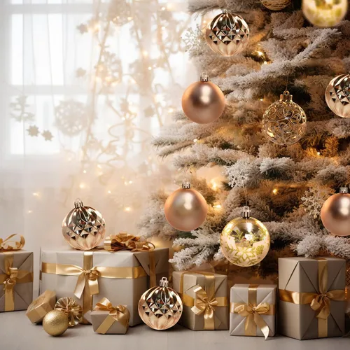 Vista 6 de 24 Esferas Navideñas de Champán Colgantes para Árbol, Adornos Irrompibles, Decoraciones de Temporada para Decoración de Árbol, Fiestas y Navidad