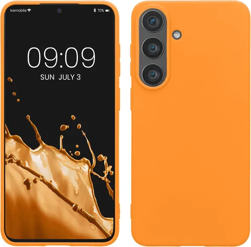 Vista 27 de kwmobile Funda compatible con Samsung Galaxy S23 - Funda protectora de silicona TPU suave y delgada - Piedra antigua