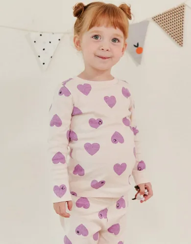 Vista 3 de 2T-15Y Toddler Kids Babyboys Babygirls Boys Girls Unisex 100% Cotton Colorful Allover Longsleeve Outfitsets