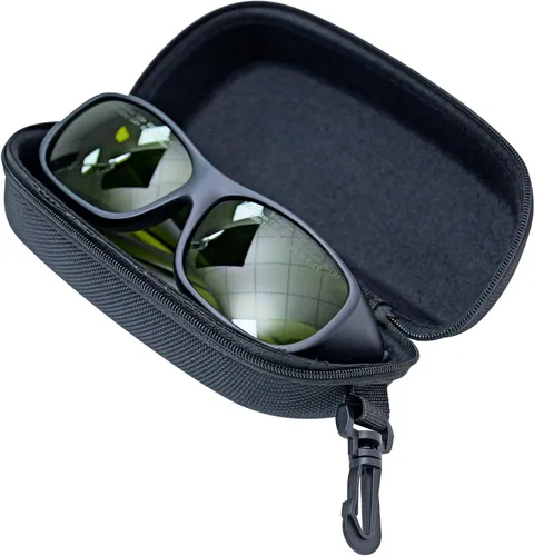 Vista 8 de Gafas de seguridad láser XI-04P Gafas de seguridad láser 200-450nm/800-1100nm/1000-1090nm Profesional OD7+YAG Gafas protectoras láser industriales