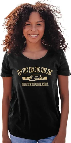 Vista 21 de Blue 84 NCAA - Camiseta con licencia oficial de la NCAA para mujer, color del equipo atlético