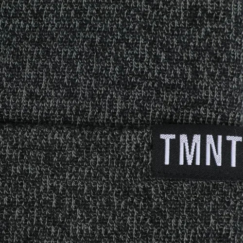 Vista 4 de Bioworld TMNT Gorro gris oscuro jaspeado con parche de agarre para pantalla de alcantarillado, Negro