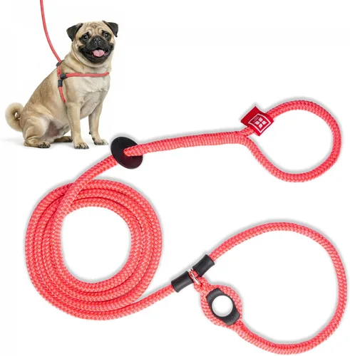 Vista 21 de Harness Lead Juego de arnés y correa para perro sin tirones, arnés antitirones para todas las razas y tamaños, diseño de cuerda acolchada de una