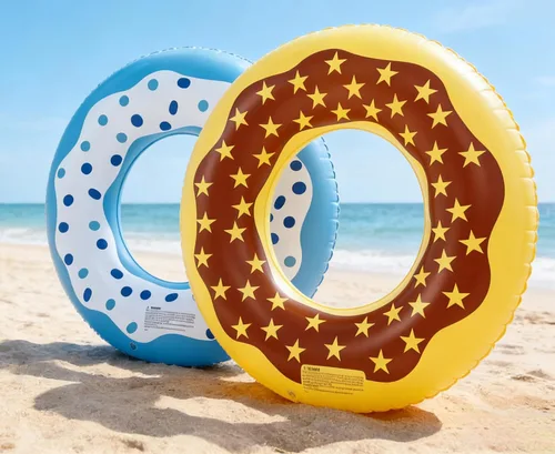 Vista 8 de Luau - Flotadores de piscina hawaianos - Tubos inflables para adultos, tubo inflable para piscina, anillo de natación para decoración de fiesta